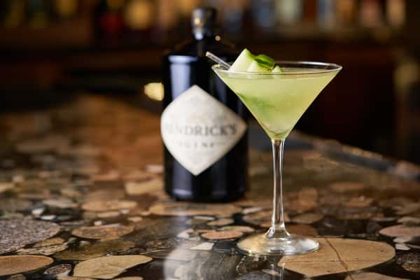 Cucumber Basil Martini