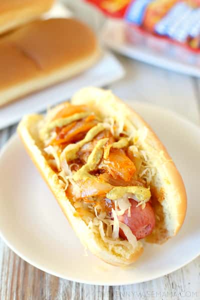 New York Hot Dog or "Coney Dog"