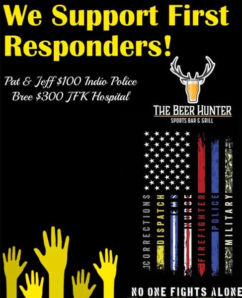 We Support First REsponders
