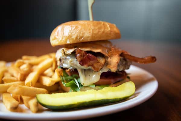 Waterfront Menu Barrett's Alehouse American Restaurant in MA