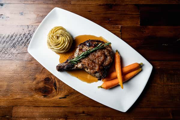 Grilled Pork Porterhouse