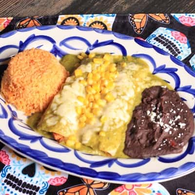 Seafood Enchiladas
