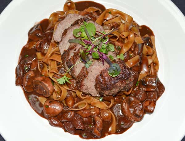 Churrasco (Sirloin Steak) Malbec Pasta Combo Meal