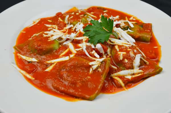 RAVIOLES DE ESPINACA