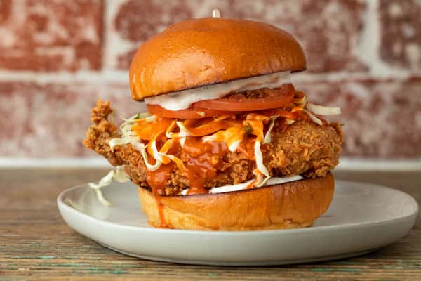 Fried Nitro Bird Sandwich