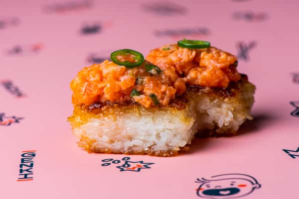 King Salmon & Yuzu Krispy Rice