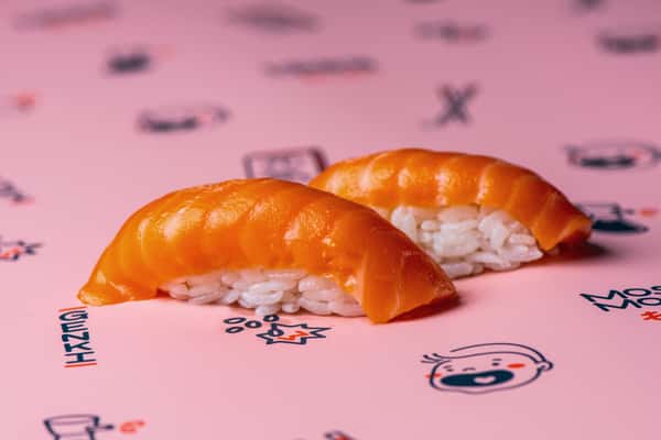 king salmon nigiri