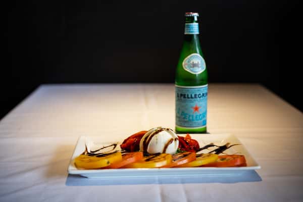 Mozzarella caprese deluze