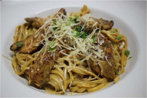 Blackened Chicken Linguine