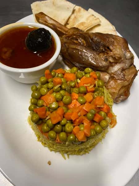meat and veggies