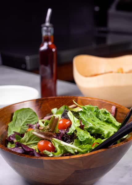 salad and dressing