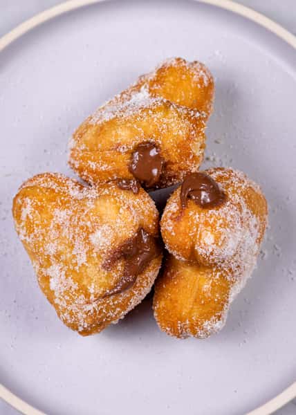 nutella zeppole