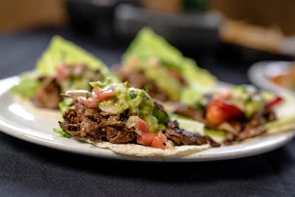 1. Steak or Chicken Fajita Taco