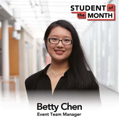 BETTY CHEN, SHA '22