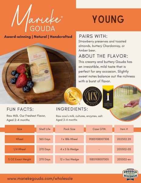Cheesemongers - Marieke Gouda- Wisconsin Cheese, Farm, Store, and