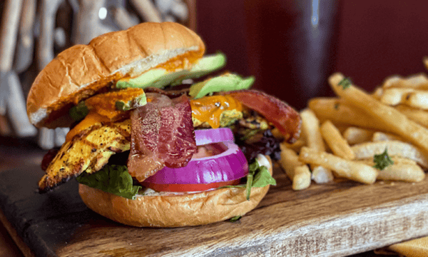 Chicken, Bacon & Avocado Burger*