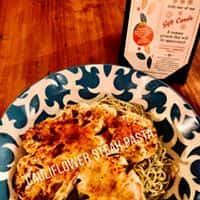Cauliflower Steak & Pasta