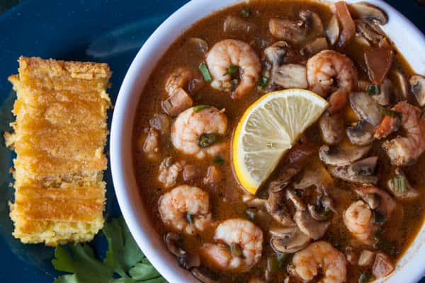 Shrimp & Grits with Blackened Catfish for 4
