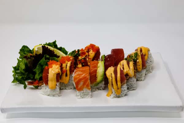 sushi pieces