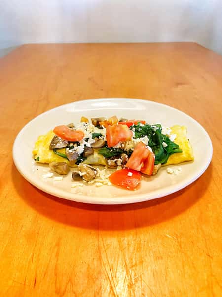 Spinach & Feta Omelette