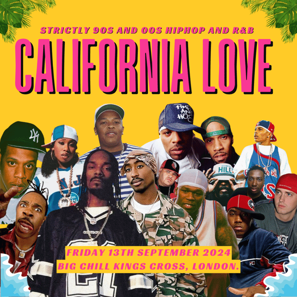 CALIFORNIA LOVE 90S & 00S HIPHOP SPECIAL WITH COCO MANSILLA