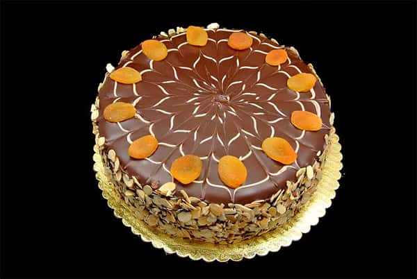 Apricot Almond Gateau
