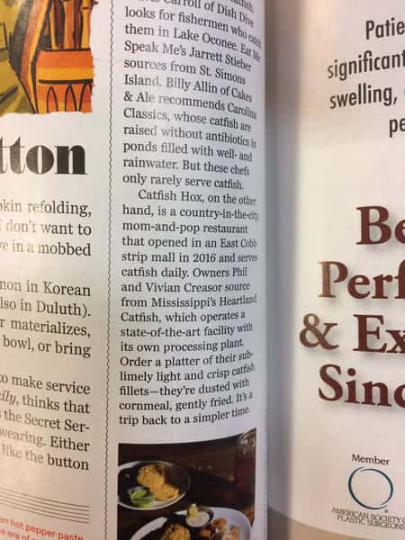 article featured in magazine