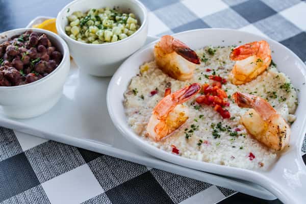 Farmtable Shrimp N Grits*