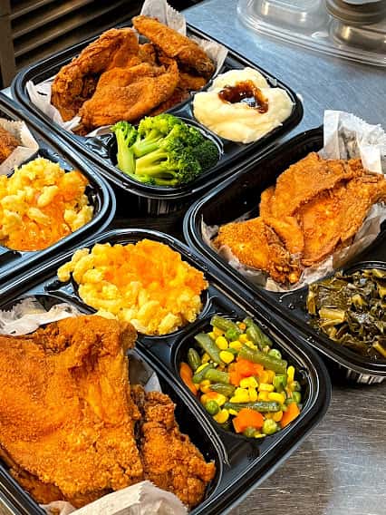 prepped meals