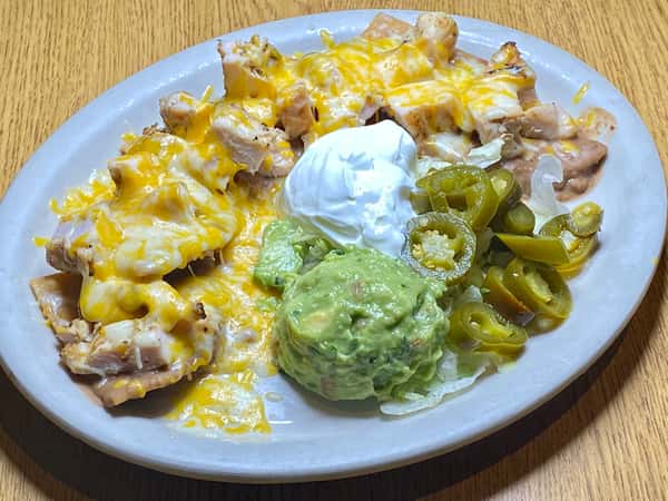 Chicken Fajita Nachos