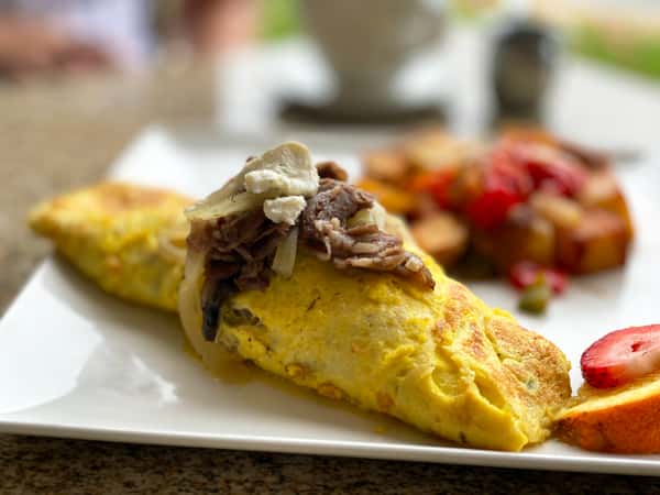 Steak Omelet