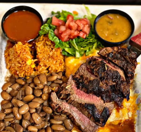 Steak and Enchiladas