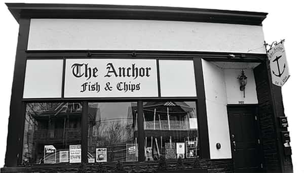 The Anchor Fish & Chips store front