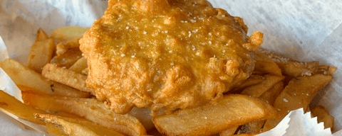 Meat Pastie & Chips