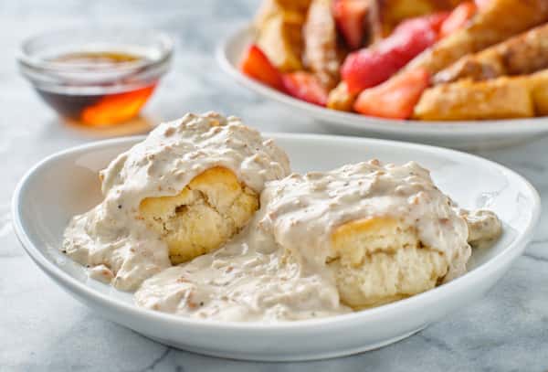 Biscuits and gravy
