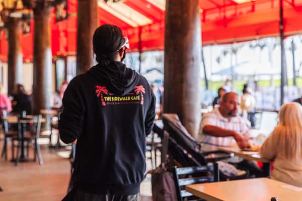Staff at Sunset at the Sidewalk Cafe