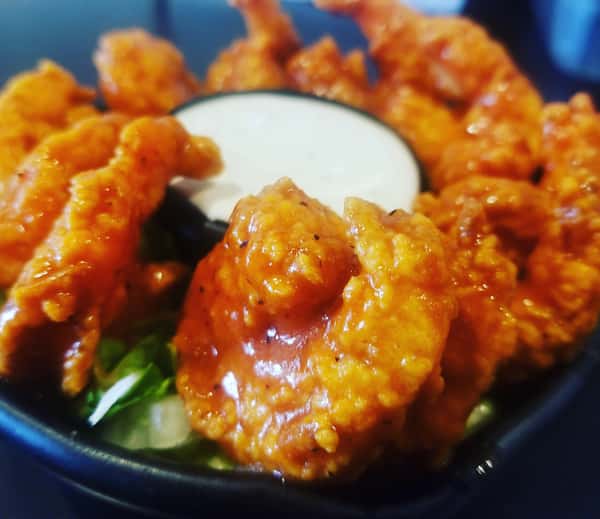 Buffalo Popcorn Shrimp