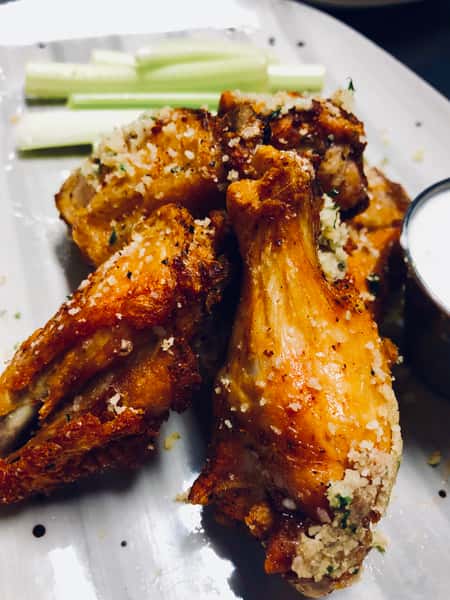 "BFG" Wings (Brined, Fried and Grilled)