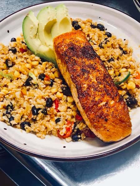 Cauliflower "Rice and Beans"