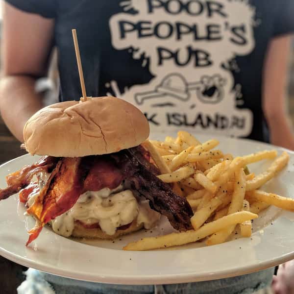 mac n' cheese burger