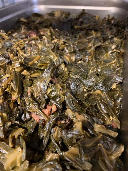 BRAISED GREEN & HAM HOCKS