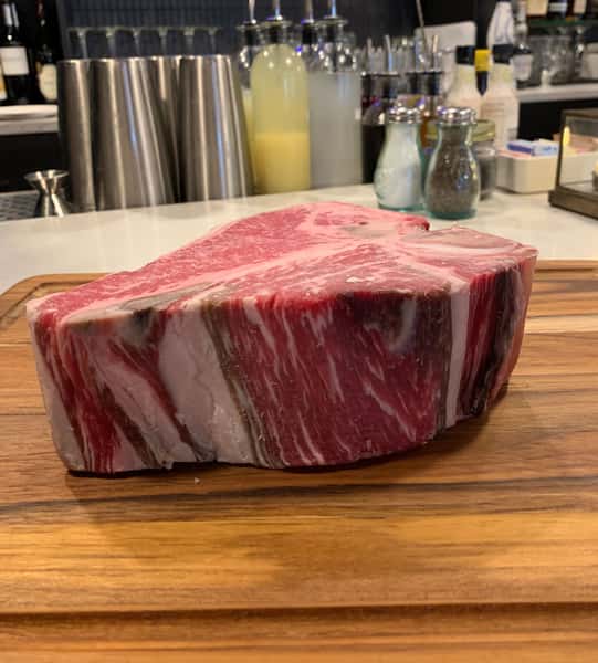 Porterhouse for 2 60 day dry aged prime