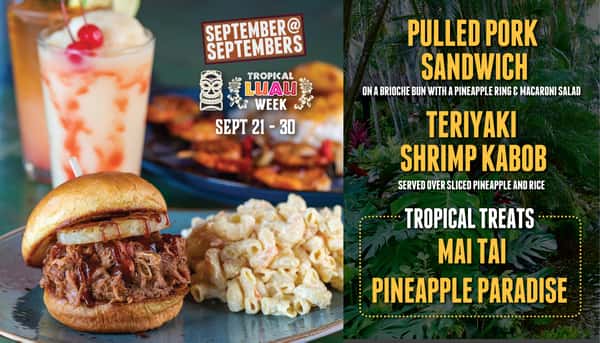 September at Septembers - Tropical Luau Week
