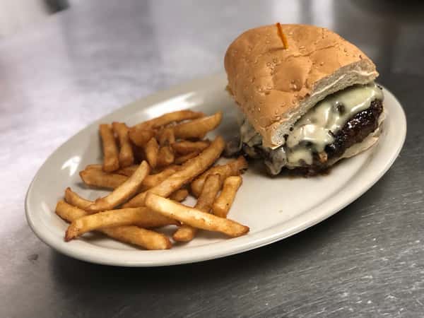 Mushroom & Swiss Burger