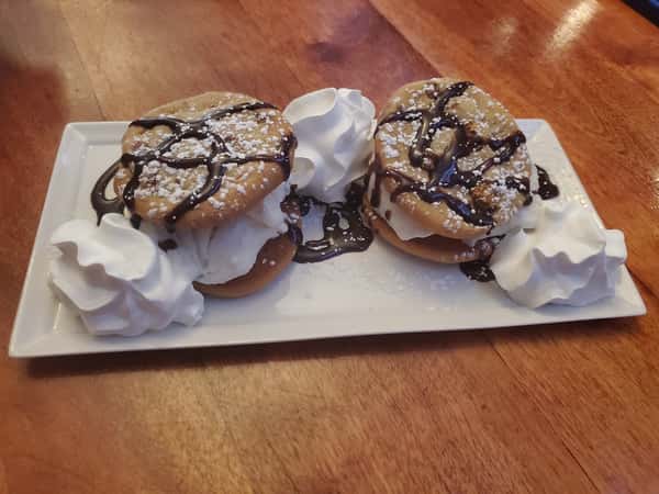 Chocolate-chip Cookie Ice-Cream Sandwiches