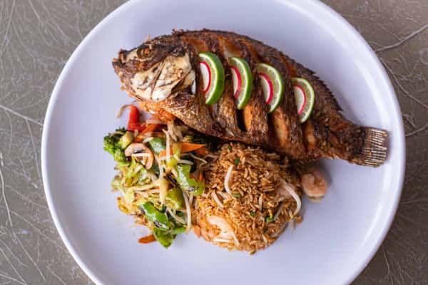 Fried Whole Tilapia