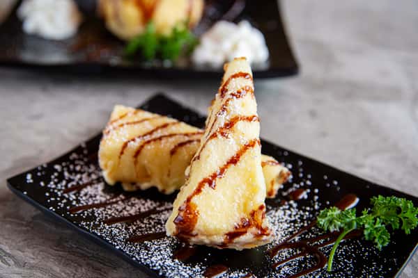 Cheesecake tempura