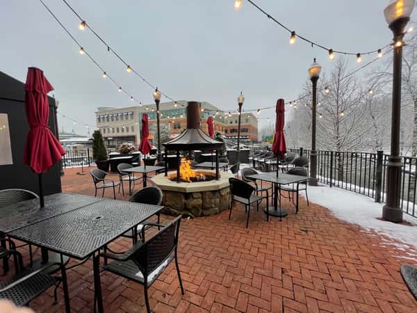 Gahanna Outdoor view on snowy day