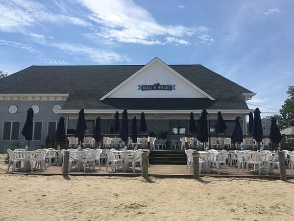 Gallery Wall's Wharf Seafood Restaurant in Bayville, NY