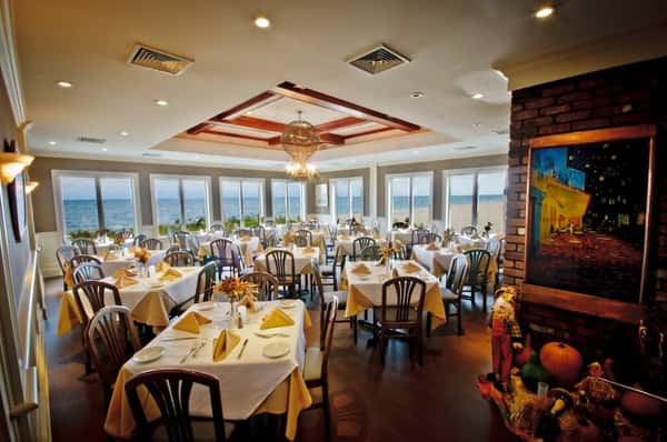 Gallery Wall's Wharf Seafood Restaurant in Bayville, NY